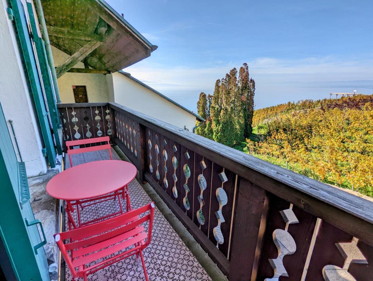 Domaine De La Crausaz Grandvaux Bagian luar foto